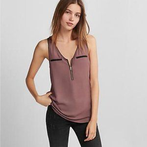 Express Hudson Zip Front Tank Sz XS